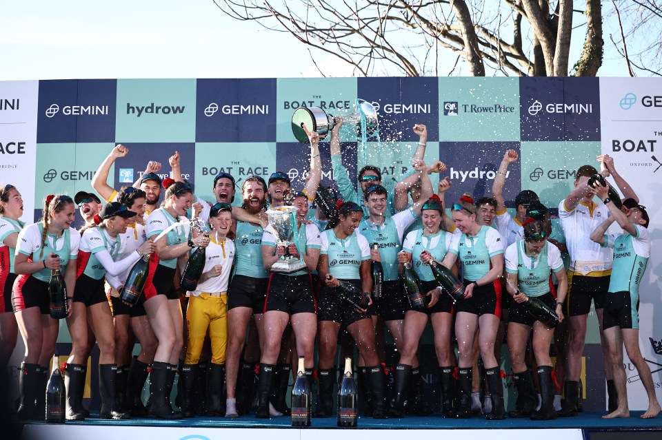 Cambridge University continued their dominance in the Boat Race with their 13th victory in the last 16 races