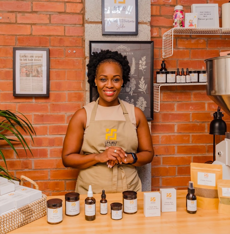 Neo Chatyoka created a plant-based cream to soothe her baby’s eczema after moving to the UK