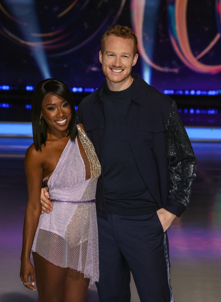 Greg Rutherford is one of four finalists on the show this year