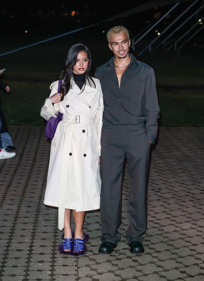 Dele and Cindy recently attended a Burberry event together