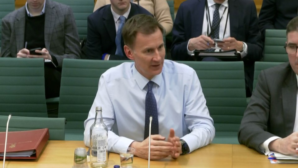 Mr Hunt said the next spending review must be completed by April 2025 at the latest