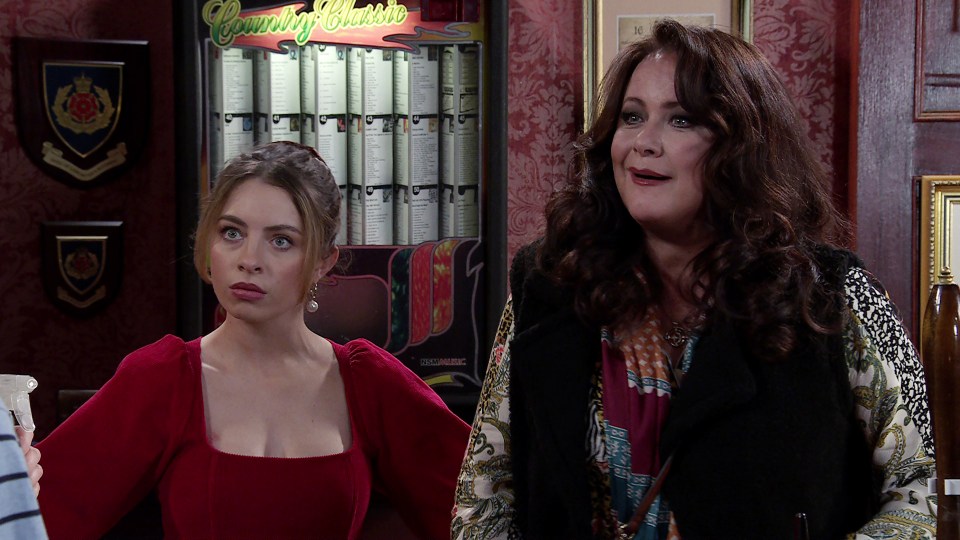 Her mother Christina Boyd is back on the cobbles next week