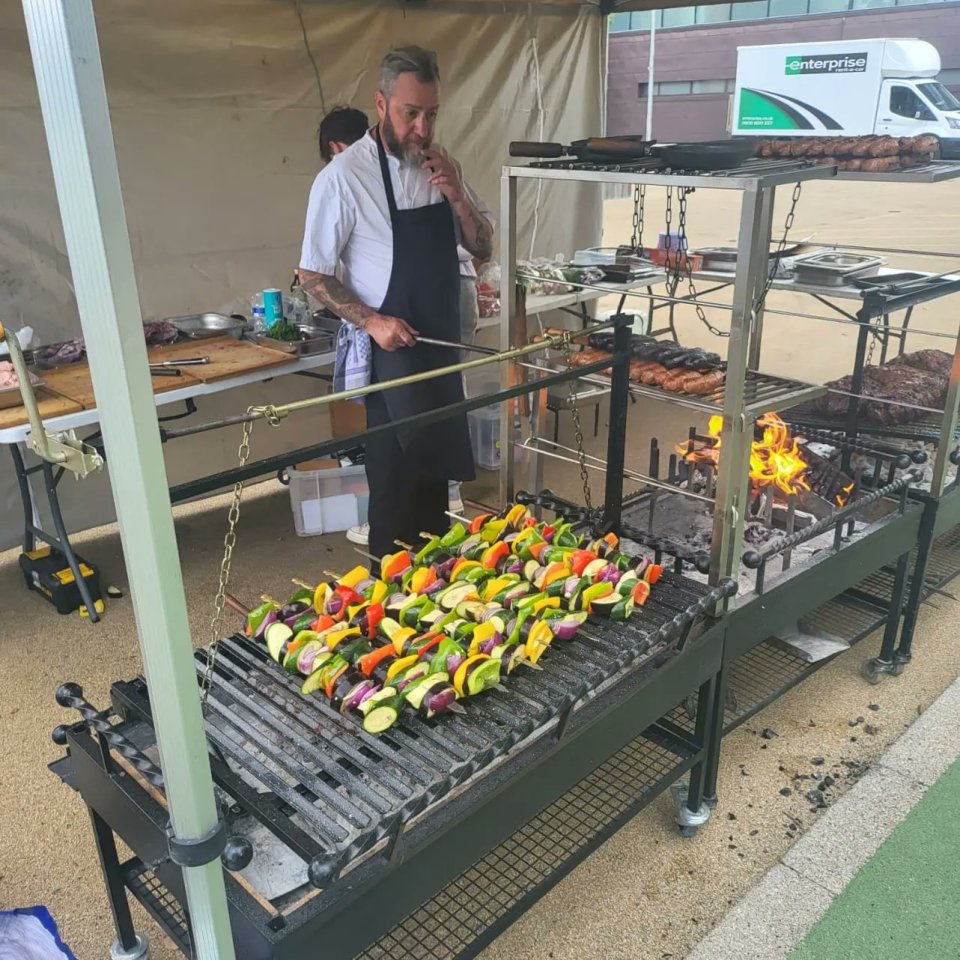 Specialist sausages and succulent cuts of beef were on the menu