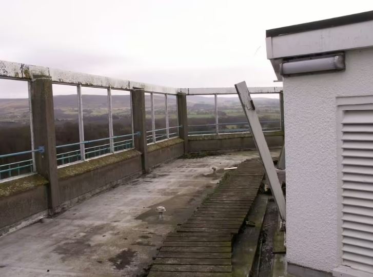 At the time the tower even offered a viewing platform to drivers could take in the sights surrounding it