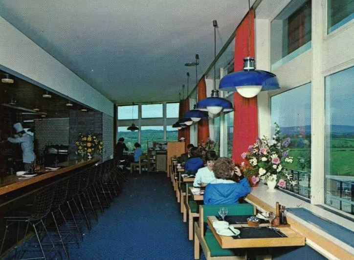 It once served hungry guests steak and lobster before it was closed down