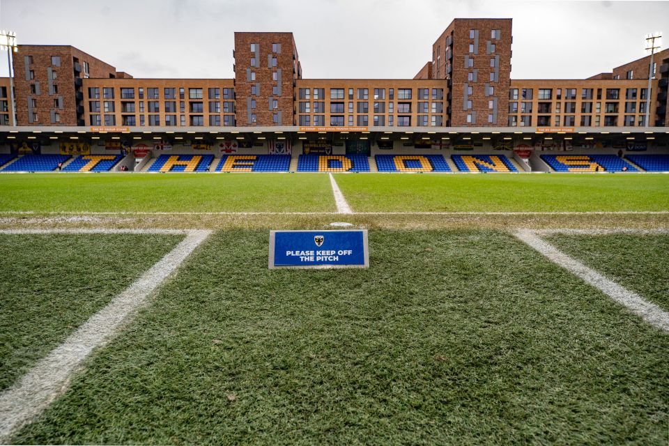 MK Dons arrived late at Plough Lane to face AFC Wimbledon