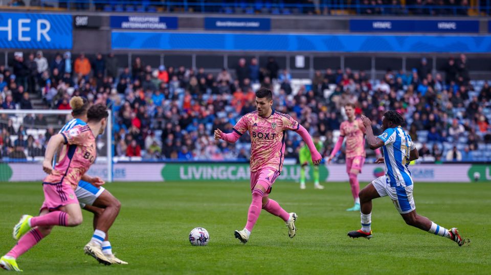 Leeds United currently sit third in the Championship table