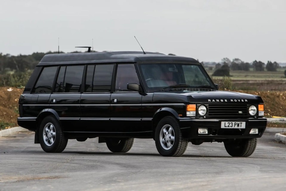 This stretched Range Rover limo has gone back on the market