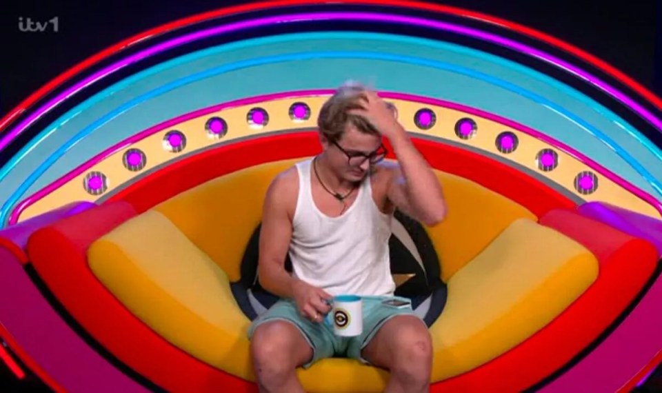 Fans spotted his glucose monitor in the diary room - but thought it was a secret phone