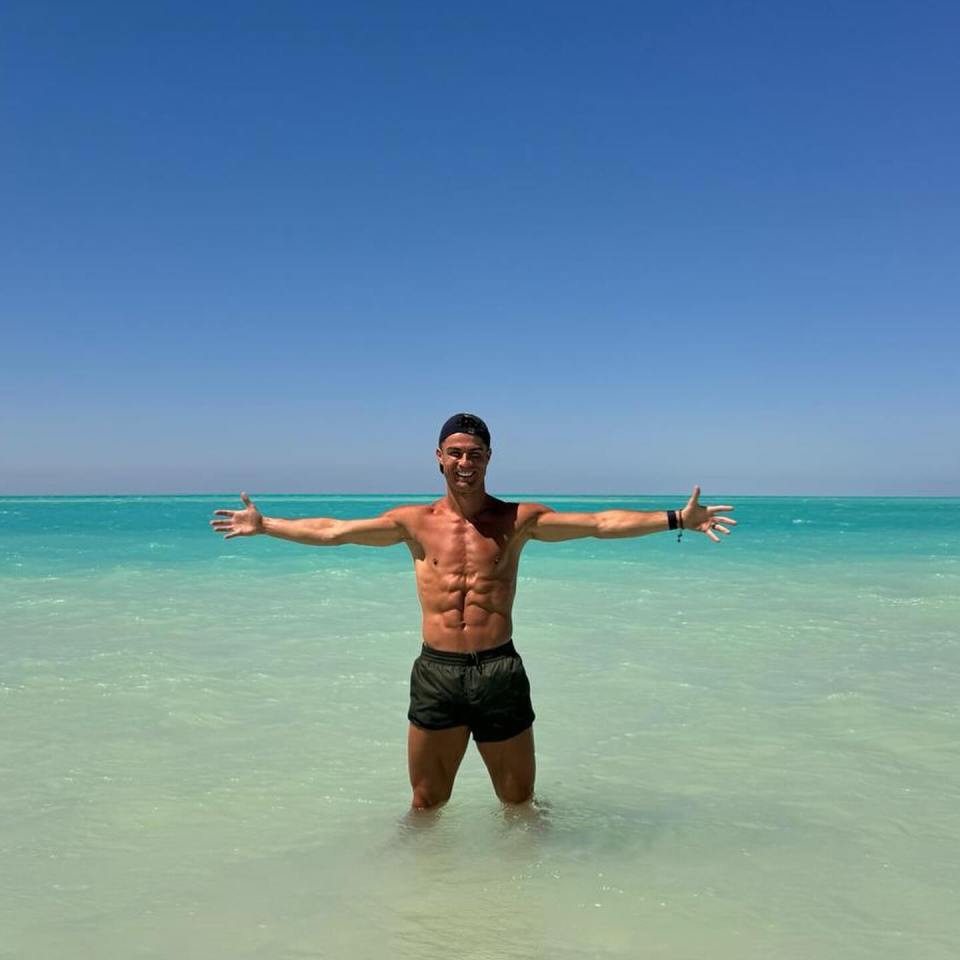 Ronaldo has used the holiday to get himself "recharged' before returning to Al Nassr action