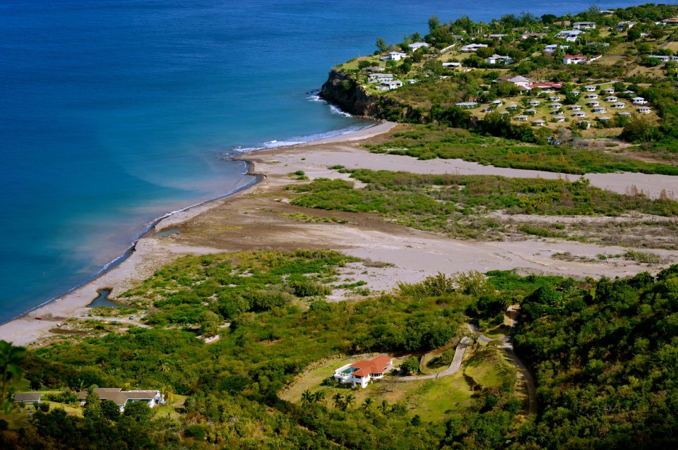 The north of the island remains inhabitable for locals