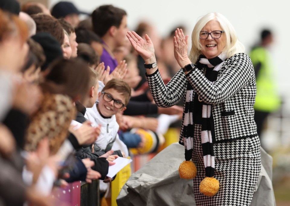 Carol Shanahan OBE fell in love with Port Vale that so much she bought the club