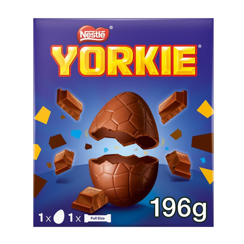 Yorkie eggs have also fallen victim to the dreaded hrinkflation