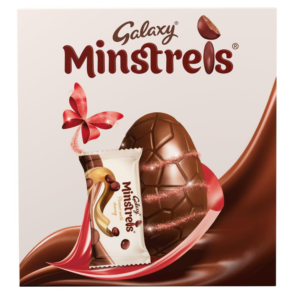 Galaxy Minstrels eggs have also seen a year on year decrease in size