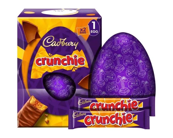 This popular chocolate egg has been crunched down in size