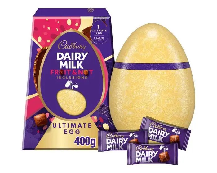 Dairy Milk's Ultimate eggs have been downsied by 132g over the past year