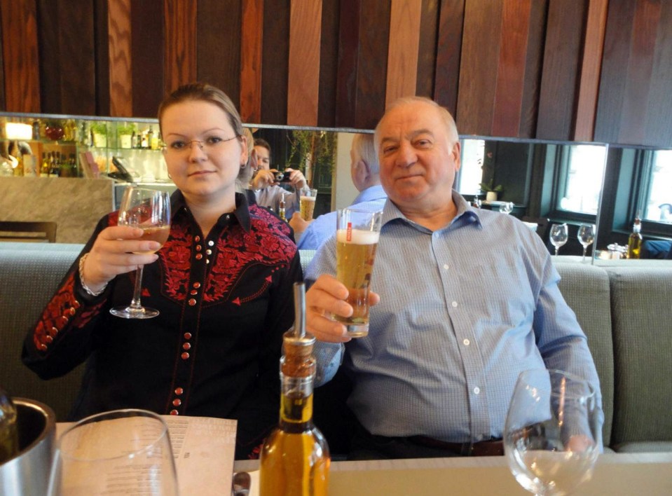 Sergei Skripal and his daughter Yulia