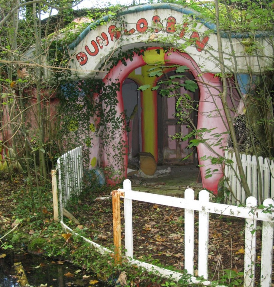 Mr Blobby's home was left to rot after the park closed in 1997