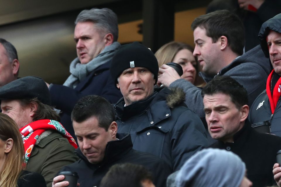 Ferrell was even spotted in the stands at Anfield once