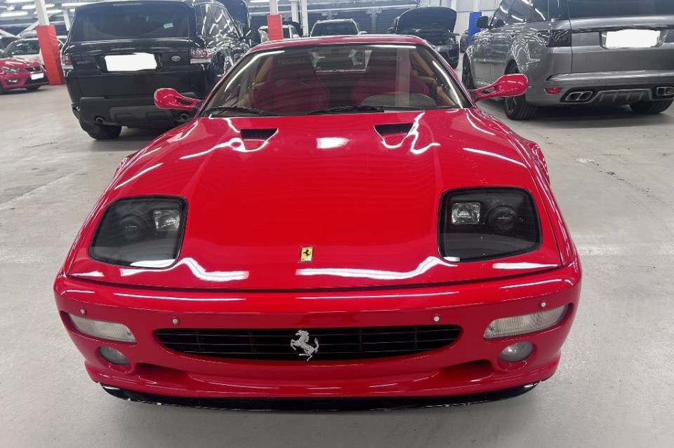 The Ferrari F512M Testarossa belonged to Austrian racer Gerhard Berger when it was stolen in Italy