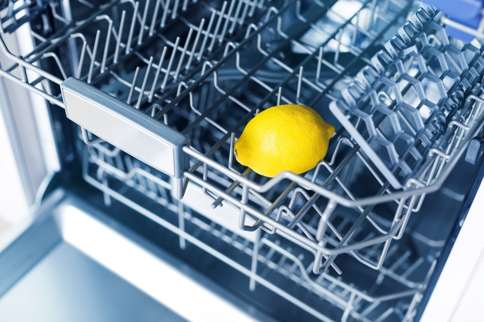 Putting lemon wedges in the dishwasher isn’t a good idea either