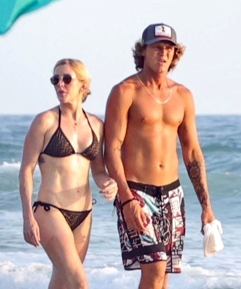 Ellie and surf instructor Armando Perez started dating at the beginning of the year