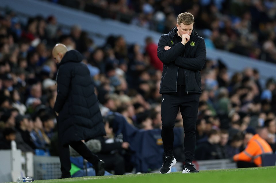 It was another miserable night for Toon and Eddie Howe