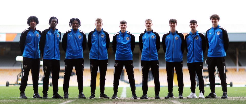 The nine academy players at Port Vale who have played first-team football this term