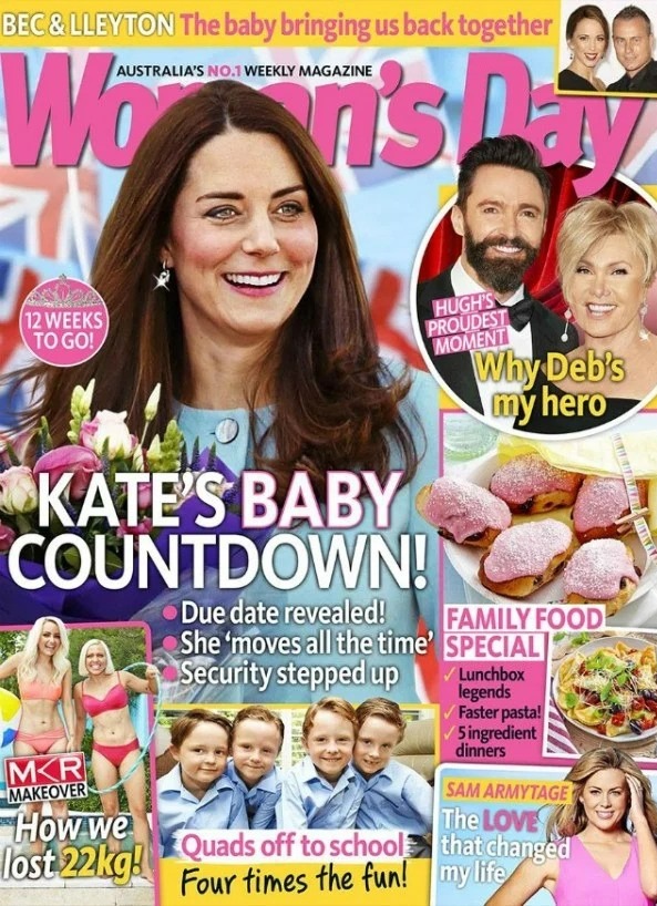 This altered image made Kate look very odd