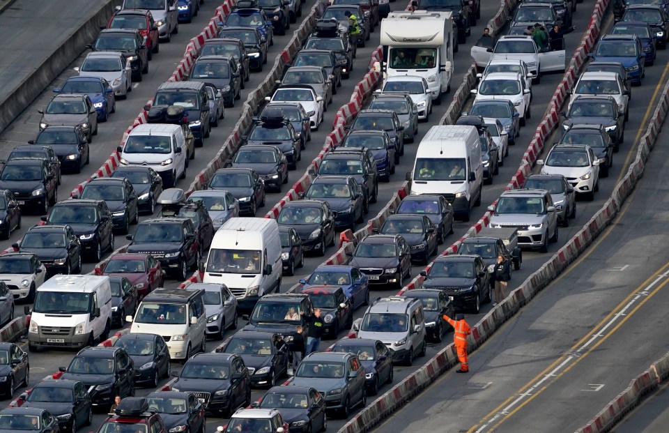 Some journey times could take twice as long over the Easter break, the RAC warns