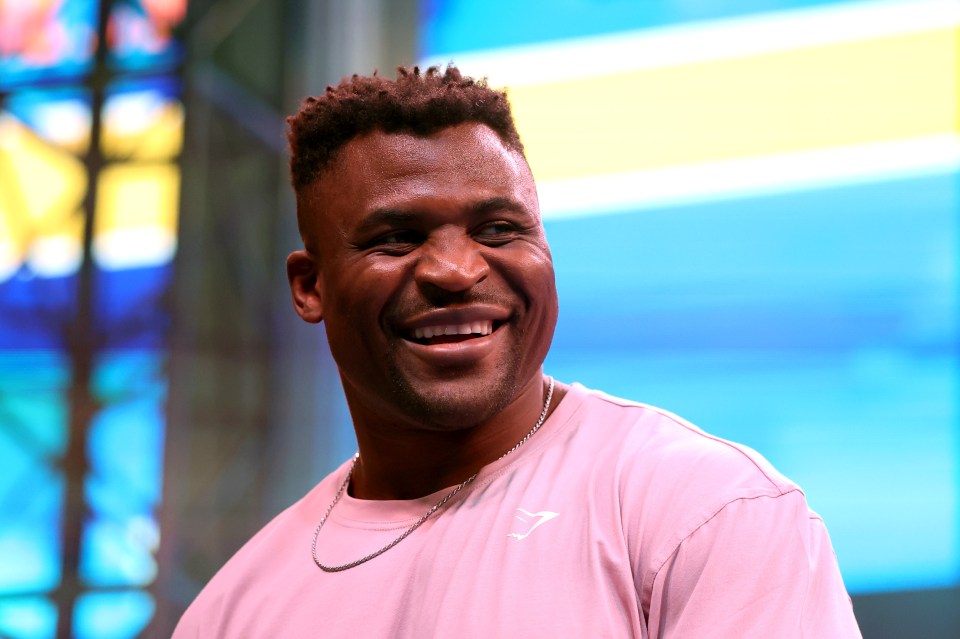 Ngannou knocked down Tyson Fury in his first professional boxing fight