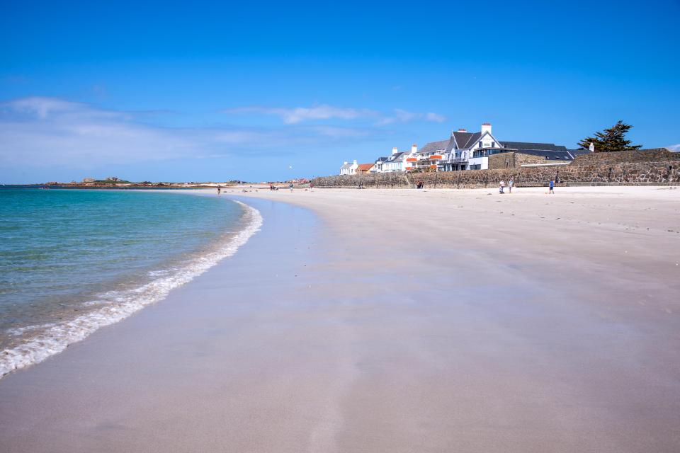 The Guernsey Islands are made up of five small islands including Guernsey, Sark, Herm, Alderney, and Lihou