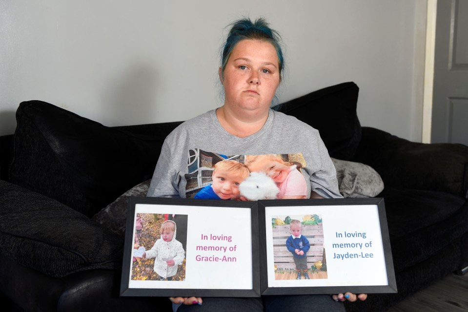 Rhiannon Lucas lost her son and daughter when a drunk driver ploughed into their parked car on the M4