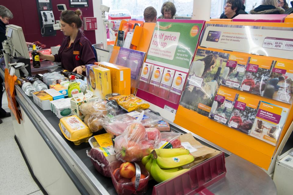 A woman who works at Sainsbury's has admitted she had abuse hurled at her when their systems went down on Saturday