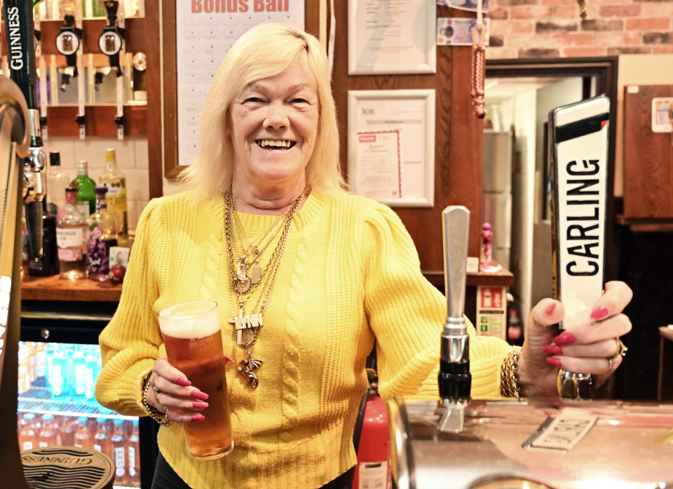 Landlady Lynn Howard owns the Ardwick Pub in Blackpool