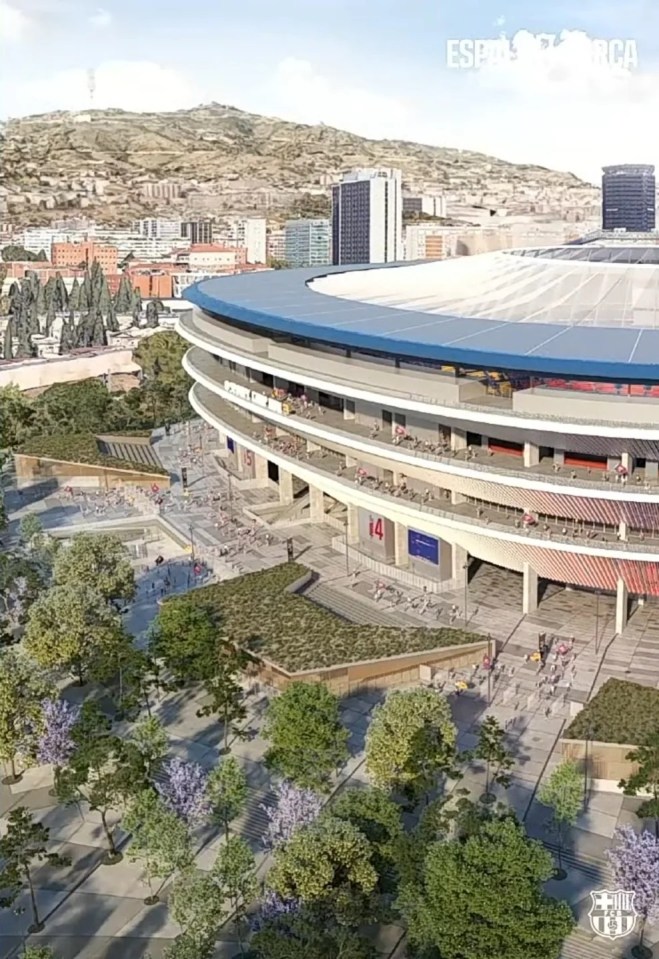 The stadium will retain its natural essence