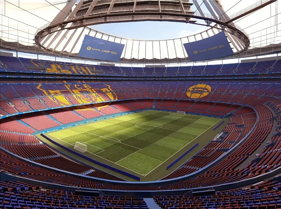 Barcelona’s home will host the largest stadium roof in Europe