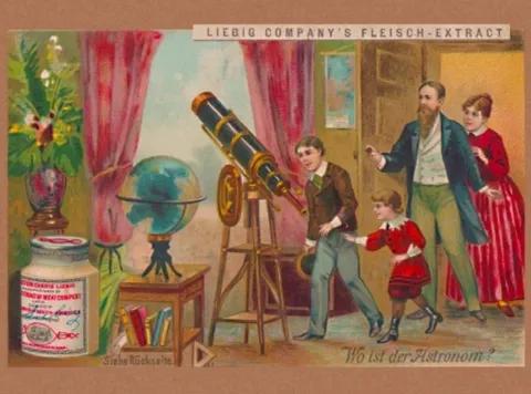 Can you spot the astronomer hiding somewhere in this picture of a family?