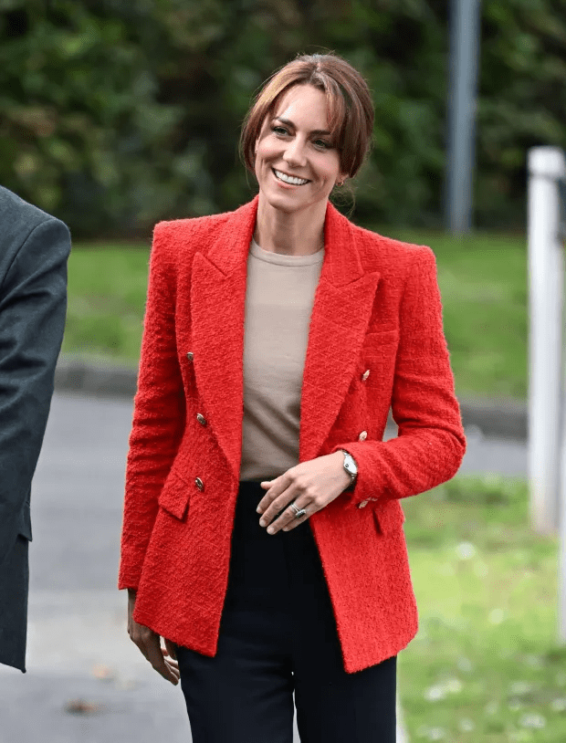 Princess Kate, pictured here back in the autumn, has said she needs 'time, space and privacy'