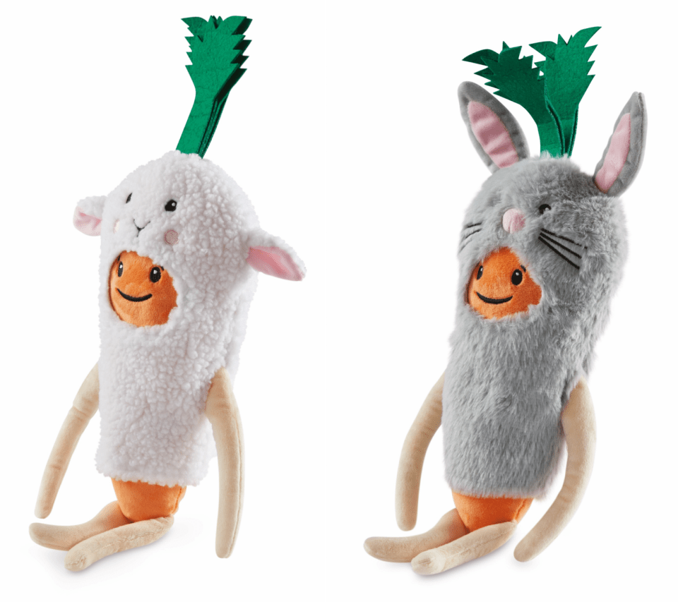 Aldi is launching two new Kevin the Carrot toys ahead of Easter