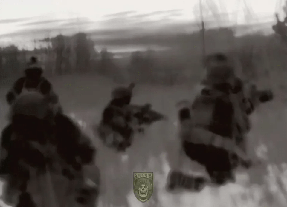 The Siberian Battalion released headcam footage from the ongoing assault