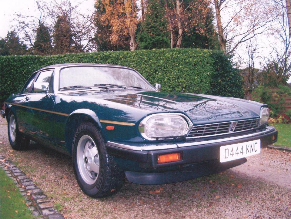 This stunning Jaguar was bought my Eamonn in 1989