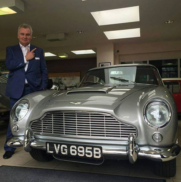 The TV legend is known for his love of cars – with him reguarly posting pictures of himself with various motors across social media