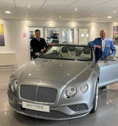 Eamonn bought this incredible Bentley, which he described as “the sort of vehicle he’d always dreamed of.”