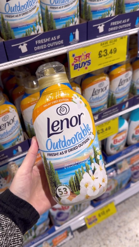 The Lenor Outdoorable will leave your clothes smelling as though they have been dried outside