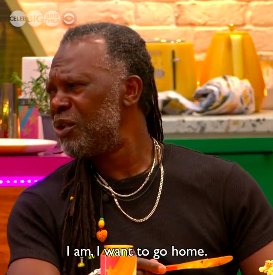 Levi Roots has threatened to quit Big Brother