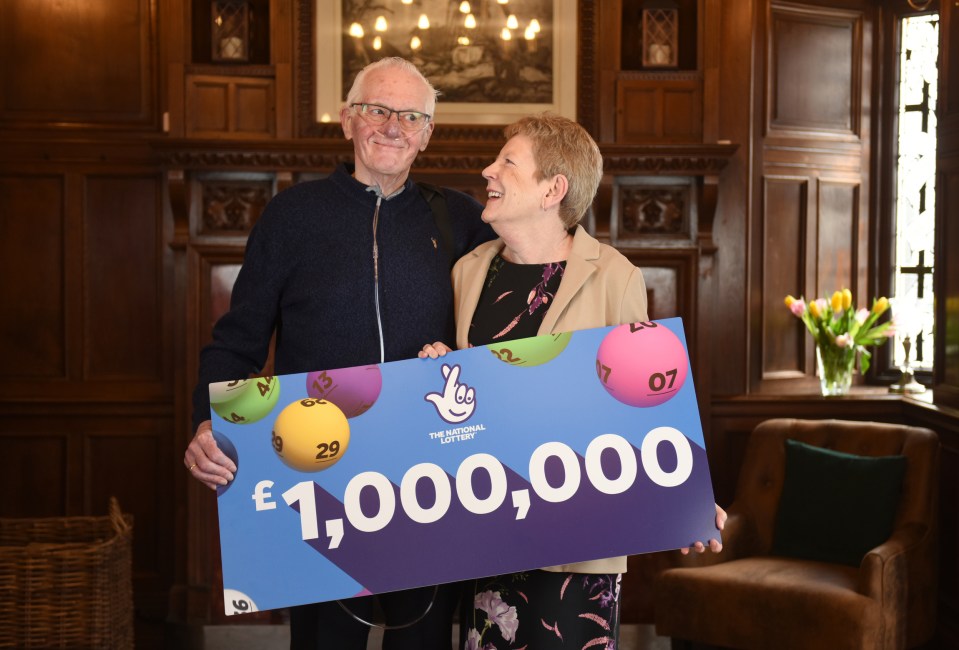 Marlyn Anderson and husband Ian bagged £1m on the EuroMillions