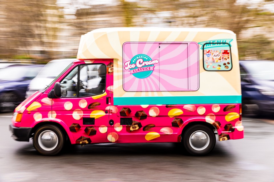 The dancer went around London dishing out ice cream inspired treats as he debuted the tracks.