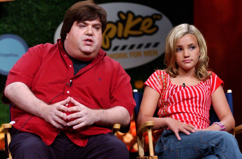 Child stars like Jamie Lynn Spears - pictured here with Dan Schneider - were said to have worked in an environment of emotional and sexual exploitation