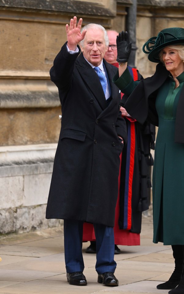 Also present was Princess Anne, Prince Andrew, and the Duchess of York